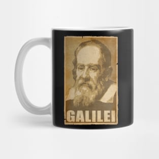 Galileo Galilei Propaganda Poster Pop Art Mug